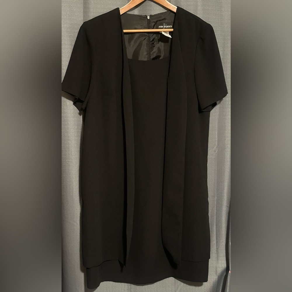 John Roberts Women’s Black Dress